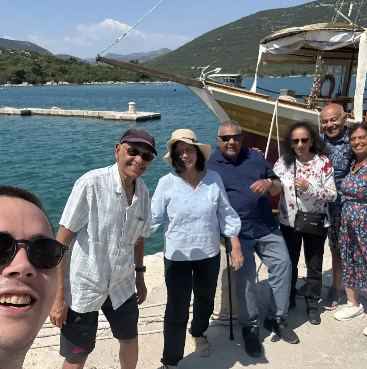 On the Road — a moment from a private Dalmotion Tours trip across Dalmatia