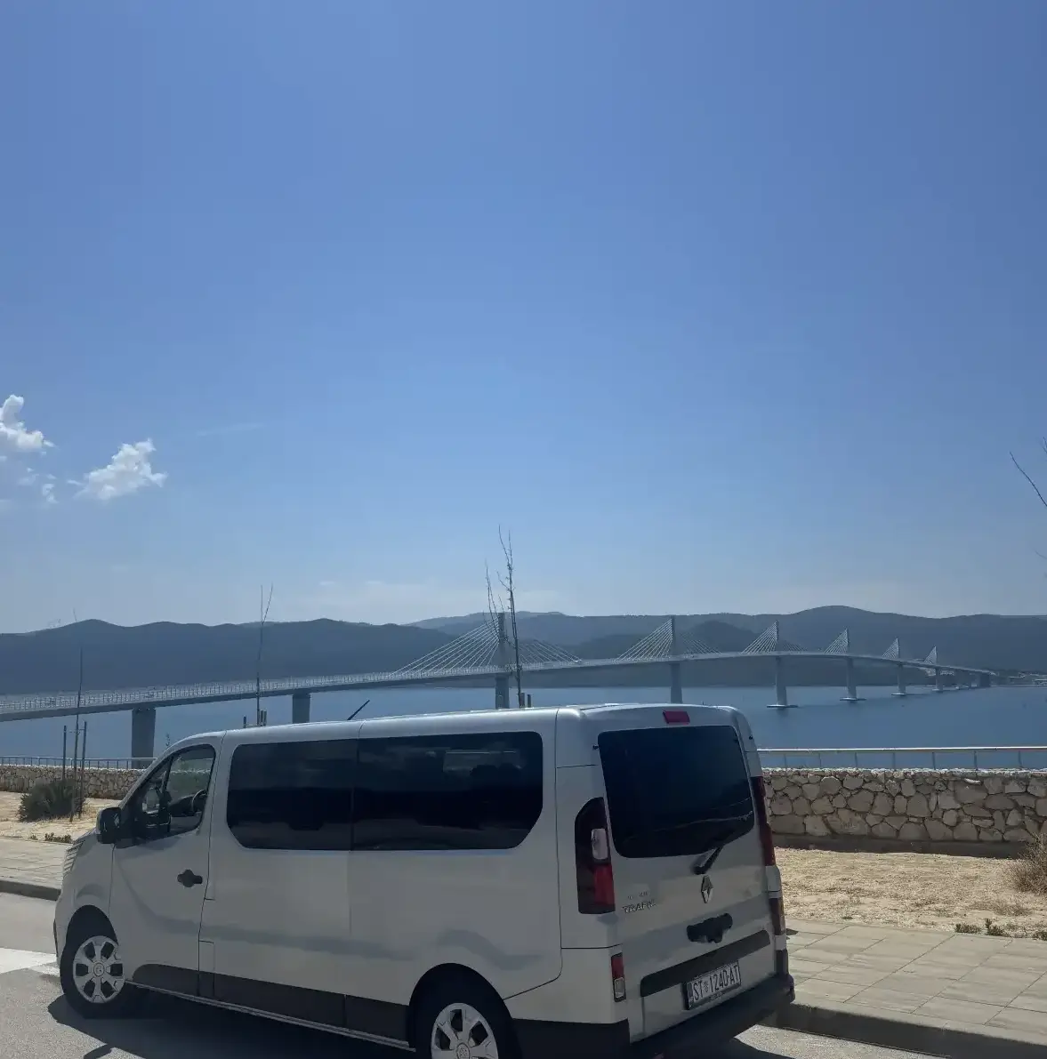 On the Road — a moment from a private Dalmotion Tours trip across Dalmatia