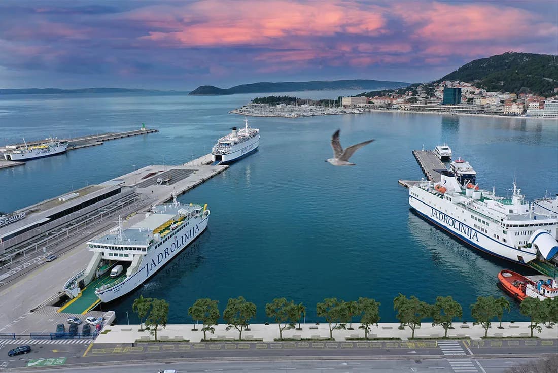 Ferry Ports — private ferry-port transfer in Split with Dalmotion Tours