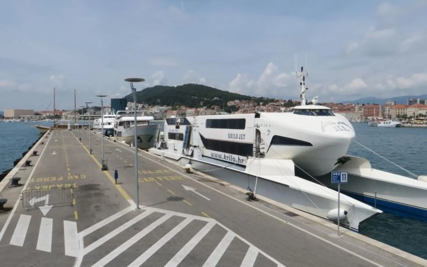 Ferry Ports — private ferry-port transfer in Split with Dalmotion Tours
