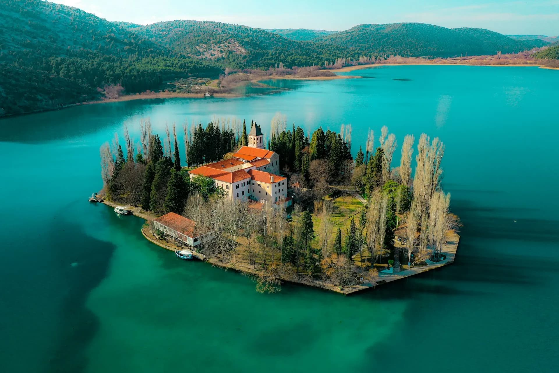 Krka National Park — waterfalls on a private day trip from Split with Dalmotion Tours