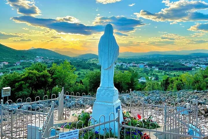 St. James Church and the peaceful pilgrimage town of Medjugorje, Bosnia & Herzegovina