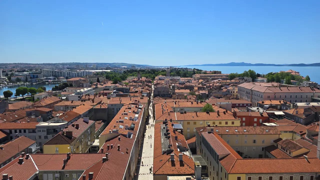 Zadar — old town on a private day trip from Split with Dalmotion Tours