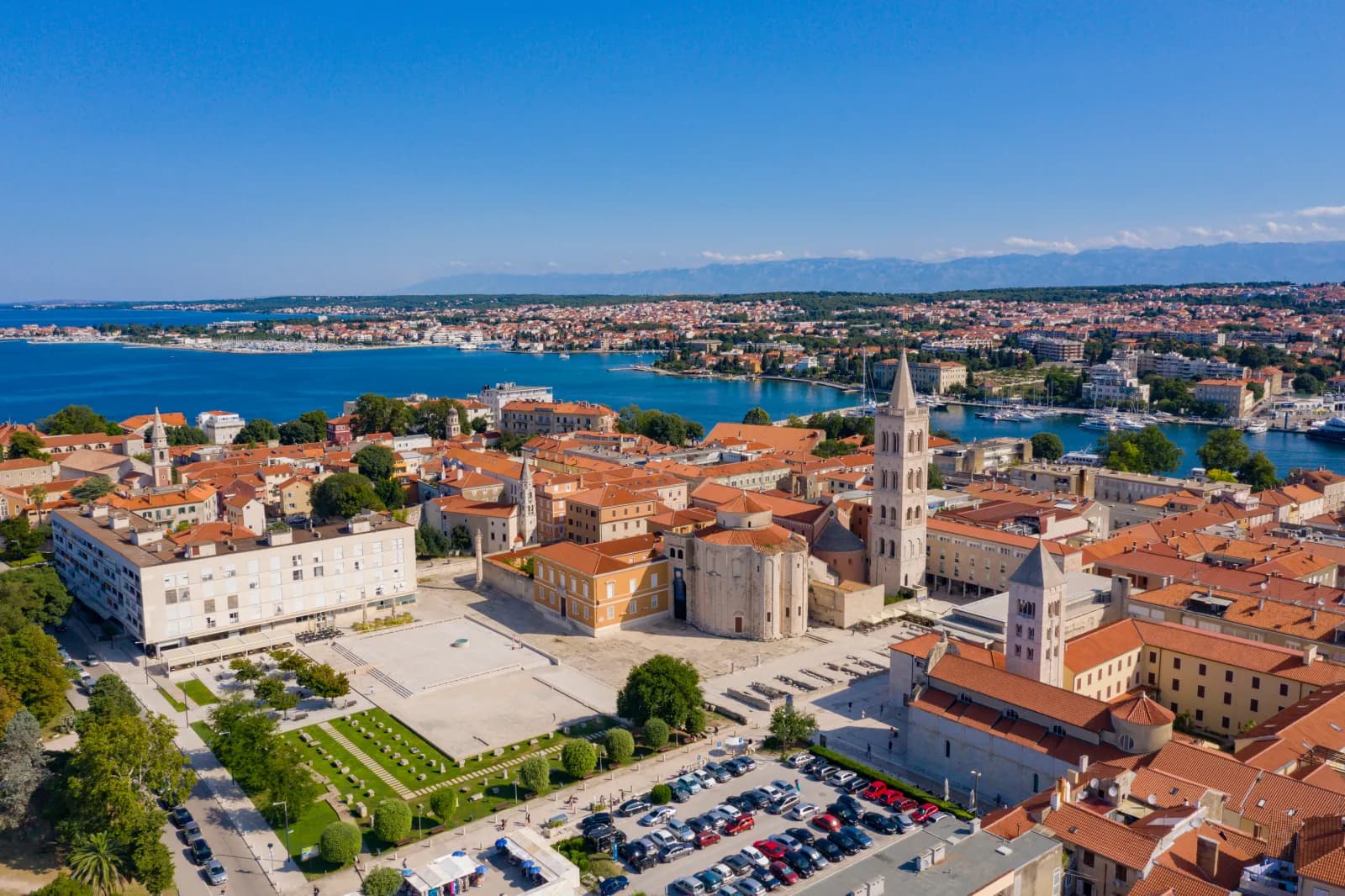 Zadar — old town on a private day trip from Split with Dalmotion Tours