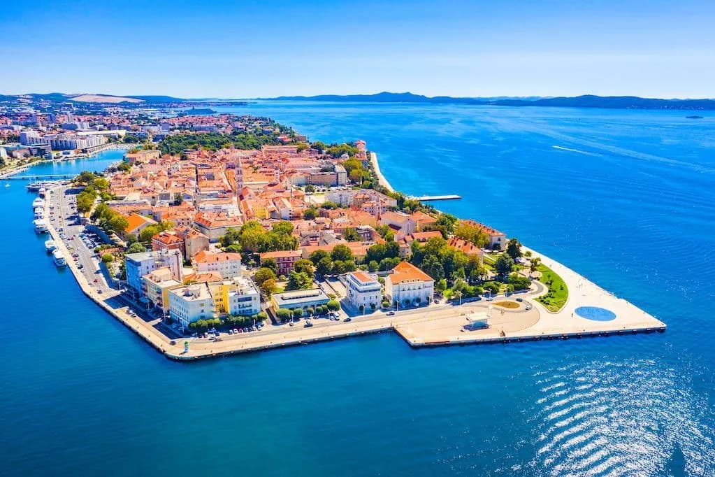 Zadar — old town on a private day trip from Split with Dalmotion Tours