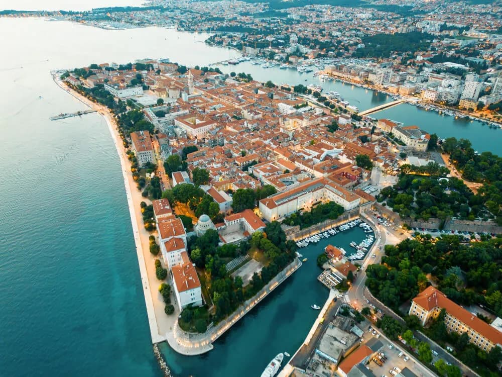 Zadar — old town on a private day trip from Split with Dalmotion Tours