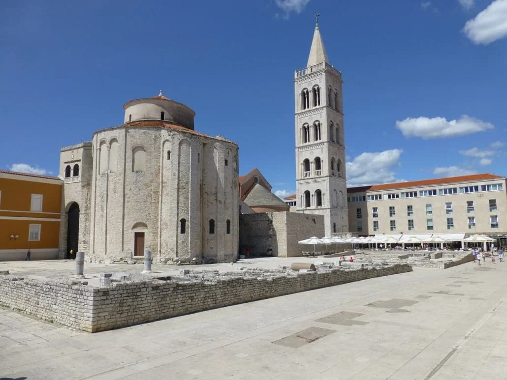 Zadar — old town on a private day trip from Split with Dalmotion Tours